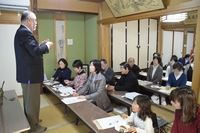 羽賀学長のお話は止まらず…。