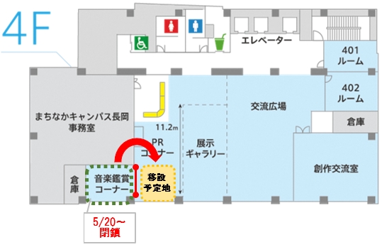 移設後のレイアウト（予定）