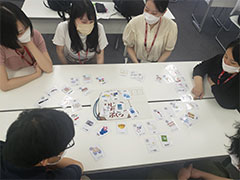 地震だ！そのときあなたは？ －カードゲームで「そなえ」を考える－